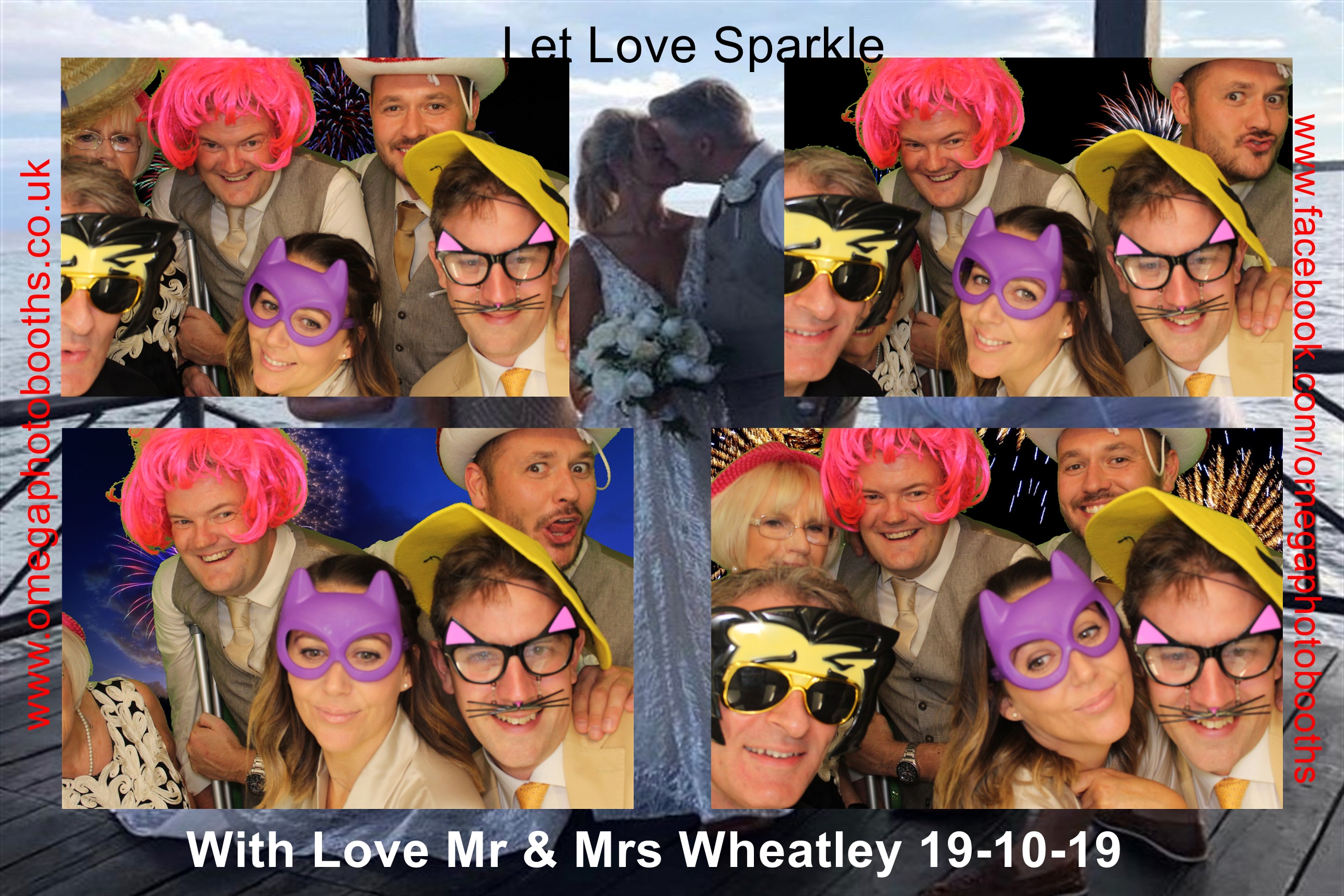 Mr & Mrs Wheatley  | View more photos from the event at gallery.omegaphotobooths.co.uk/u/Omega-Photobooths/Mr-Mrs-Wheatley